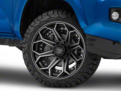 4Play 4P80R Brushed Black 6-Lug Wheel; 20x10; -18mm Offset (16-23 Tacoma)