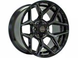 4Play 4P06 Brushed Black 6-Lug Wheel; 20x10; -18mm Offset (17-24 Titan)