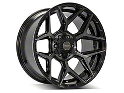 4Play 4P06 Brushed Black 6-Lug Wheel; 20x10; -18mm Offset (22-25 Tundra)