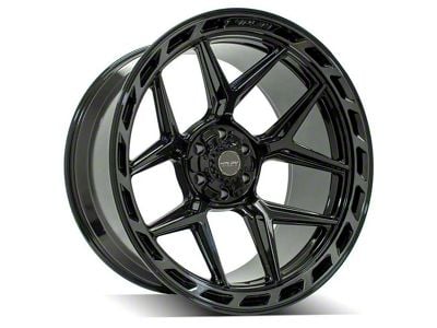 4Play 4P55 Brushed Black 6-Lug Wheel; 20x12; -44mm Offset (22-25 Tundra)