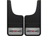 12-Inch x 26-Inch Mud Flaps with 4x4 Logo; Front or Rear (Universal; Some Adaptation May Be Required)