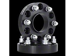 2-Inch Hubcentric Wheel Spacers; Black; Set of Four (25-26 4Runner)