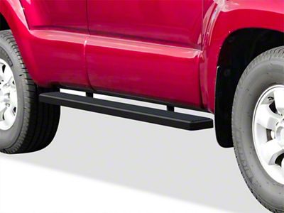 5-Inch iStep Running Boards; Black (03-09 4Runner)