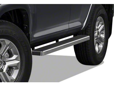 5-Inch iStep Running Boards; Hairline Silver (10-24 4Runner Trail; 14-24 4Runner SR5, TRD Off Road)