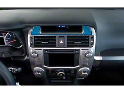 Above Center Air Vent Trim Strip; Cavalry Blue (14-24 4Runner)