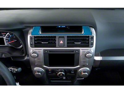 Above Center Air Vent Trim Strip; Cavalry Blue (14-24 4Runner)