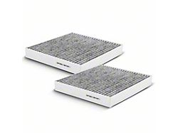 Activated Carbon Cabin Air Filter; Set of Two (10-24 4Runner)