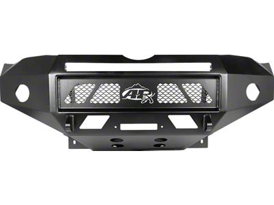 APEXRUNNER Front Bumper; Black Steel (14-24 4Runner)