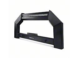 Armour Bull Bar with 20-Inch LED Light Bar; Black (10-24 4Runner, Excluding Limited & Nightshade)