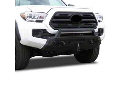 Armour III Heavy Duty Winch Front Bumper with 20-Inch LED Light Bar and 12K Synthetic Rope Winch (14-24 4Runner)