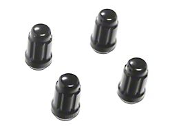 Black 6-Spline Drive Wheel Lug Nuts; M12x1.50; Set of 4 (03-24 4Runner)
