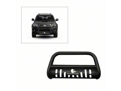 Bull Bar with Skid Plate; Textured Black (03-09 4Runner)