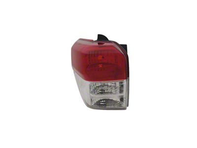 CAPA Replacement Halogen Tail Light; Driver Side (10-13 4Runner Limited, SR5 w/o Trail Package)