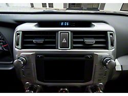 Center Air Vent Accent Trim Strip; Lunar Rock (14-24 4Runner)