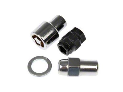 Chrome Acorn Wheel Lug Nuts; M12x1.50; Set of 20 (03-24 4Runner)