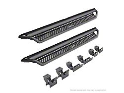 Go Rhino Dominator Xtreme D1 Side Step Bars; Textured Black (14-24 4Runner)