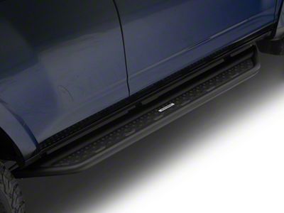 Go Rhino Dominator Xtreme D6 Side Step Bars; Textured Black (14-24 4Runner)