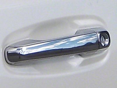 Toyota Pickup & 4Runner Exterior Door Handle - Front Right Passenger Side Black/Chrome