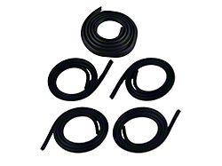 Door Seal on Body Kit with Tailgate Seal; Front and Rear (10-24 4Runner)