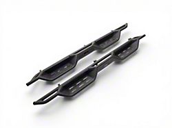 Drop Style Door to Door Nerf Side Step Bars; Black (25-26 4Runner)