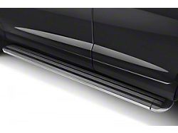 Exceed Running Boards; Black with Chrome Trim (10-20 4Runner SR5, Trail)