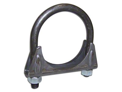 Exhaust Clamp; 2-1/4-Inch (Universal; Some Adaptation May Be Required)