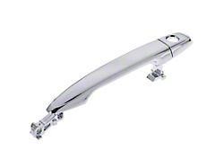 Exterior Door Handle with Keyhole; Front Driver Side; Chrome (03-09 4Runner)