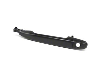 Exterior Door Handle with Keyhole; Front Driver Side; Primed Black (03-09 4Runner)