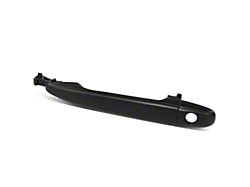 Exterior Door Handle with Keyhole; Front Driver Side; Primed Black (03-09 4Runner)