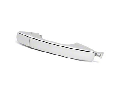 Exterior Door Handle without Keyhole; Front Passenger Side; Chrome (03-09 4Runner w/o Passive Entry)