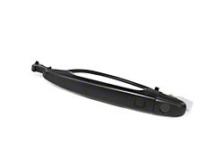 Exterior Smart Entry Door Handle with Keyhole; Front Driver Side; Primed Black (03-09 4Runner)