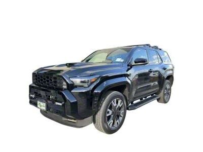 F2 Style Running Boards; Black (25-26 4Runner)