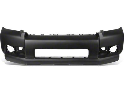 Factory Style Front Bumper Cover with Fog Light Openings; Primed Black (10-13 4Runner SR5, Trail w/o Lower Valance)