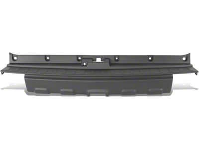 Factory Style Rear Center Bumper Cover with Hitch Opening; Textured Black (03-05 4Runner Sport, SR5)