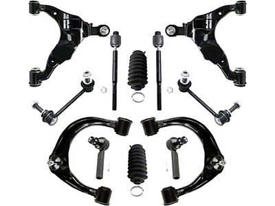 Front Suspension Kit For 2006-2008 Dodge Ram 1500 4x4 - Includes Ball Joints, Tie Rods & Sway Bar Links (8pc)