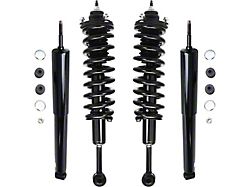 Front Strut and Spring Assemblies with Rear Shocks (03-24 4Runner w/o KDSS or X-REAS System)
