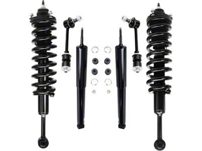 Front Strut and Spring Assemblies with Rear Shocks and Sway Bar Links (03-18 4Runner w/o KDSS & X-REAS System)