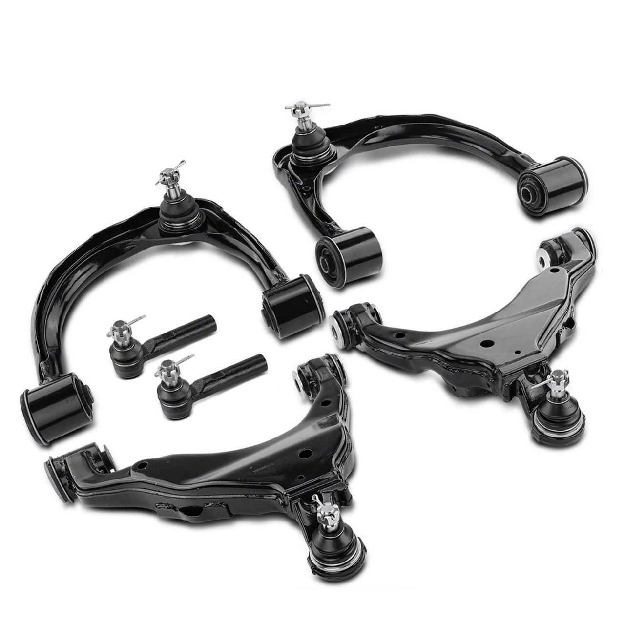 thumbnail image 2 of Front End Suspension Kit – Upper/Lower Control Arms, Ball Joints, Sway Bar, Tie Rods For 1996-2002 Toyota 4Runner 2 of 6