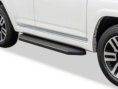 H-Style Running Boards; Black (10-13 4Runner SR5; 10-24 4Runner Limited; 19-24 4Runner Nightshade)