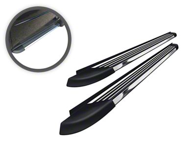 H2 Running Boards; Brushed Aluminum (10-24 4Runner Limited)