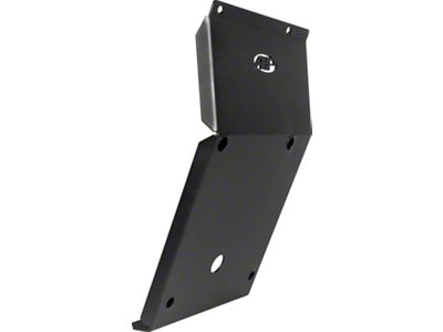 IFS Skid Plate; Black Steel (10-24 4Runner)