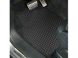 Intro-Tech Hexomat Custom Fit All-Weather Front Floor Mats; Black (10-12 4Runner)
