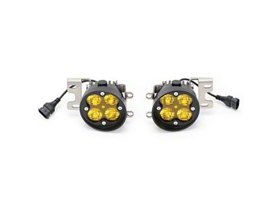 LED Fog Lights; Yellow (14-24 4Runner)