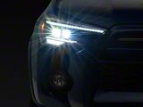 LED Headlights; Black Housing; Clear Lens (14-24 4Runner w/ Factory Halogen Headlights)