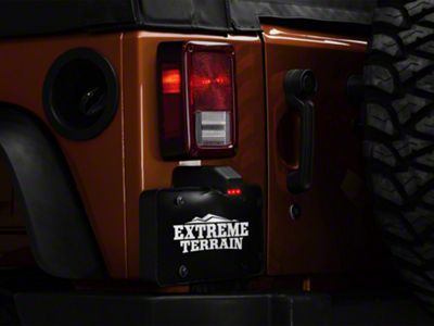 LED License Plate Light Only with 12-Inch Leads (Universal; Some Adaptation May Be Required)