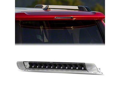 LED Third Brake Light; Black (10-16 4Runner)