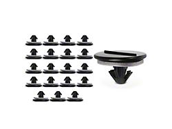 Nylon Front Fender Retainer Clips; 20-Piece (11-21 4Runner)