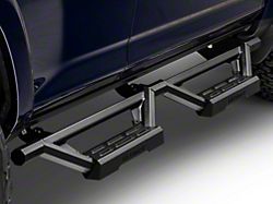 Octagon Tube Drop Style Nerf Side Step Bars; Black (10-24 4Runner Trail; 14-24 4Runner SR5, TRD Off Road)