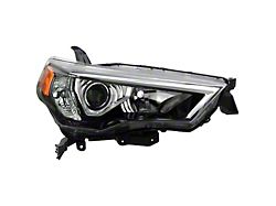 OE Style Headlight; Black Housing; Clear Lens; Passenger Side (14-20 4Runner)
