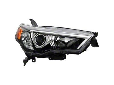 OE Style Headlight; Black Housing; Clear Lens; Passenger Side (14-20 4Runner)
